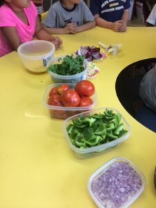 Vegetables from our Learning Garden